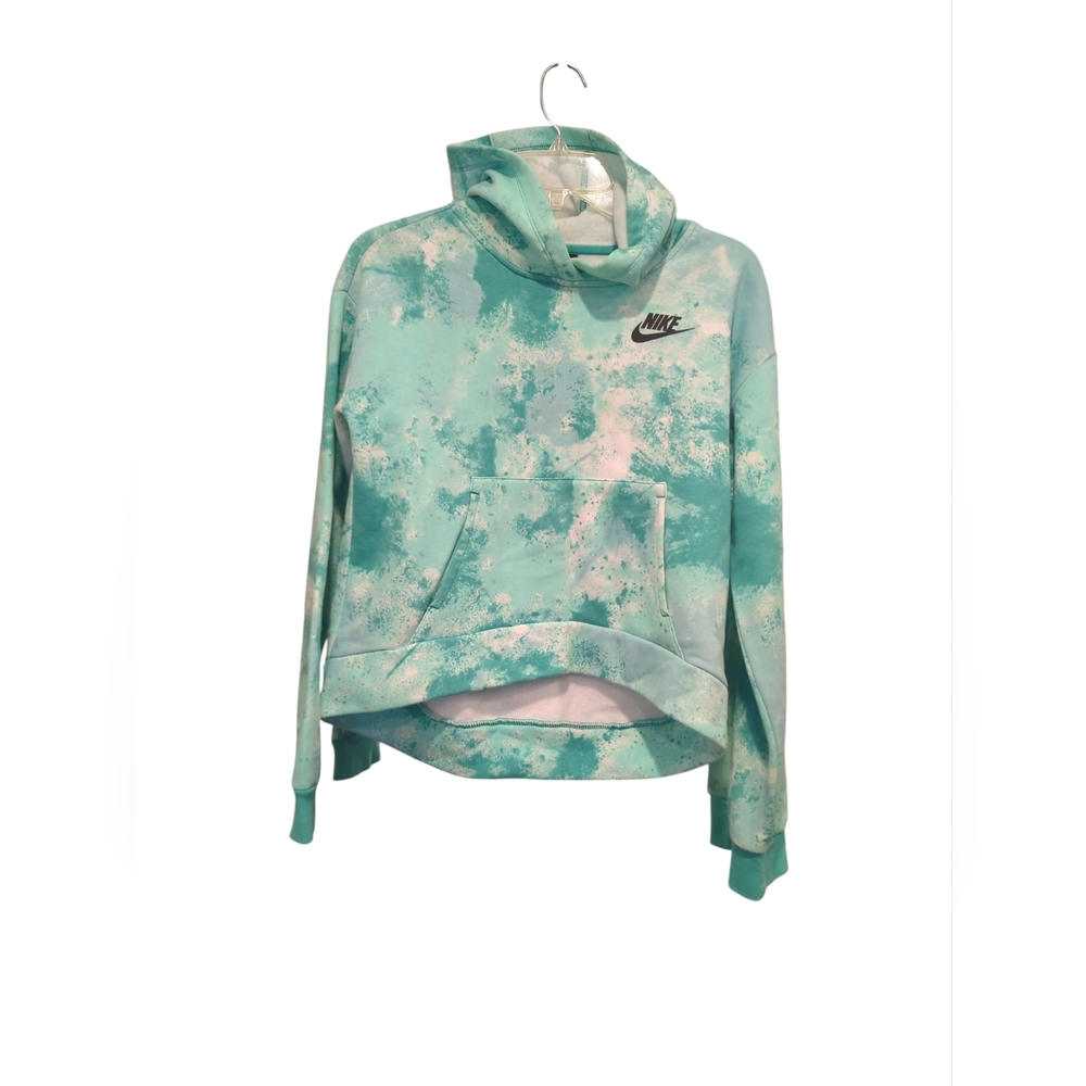 Nike Aqua Tie-Dye Hoodie